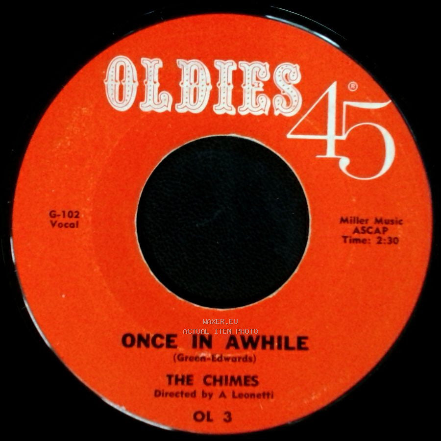 The Chimes - Once In Awhile / My Love side A
