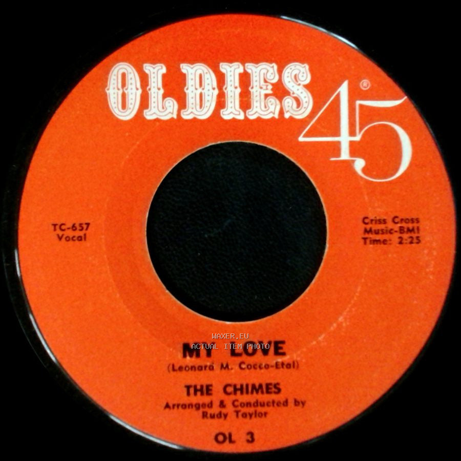 The Chimes - Once In Awhile / My Love side B