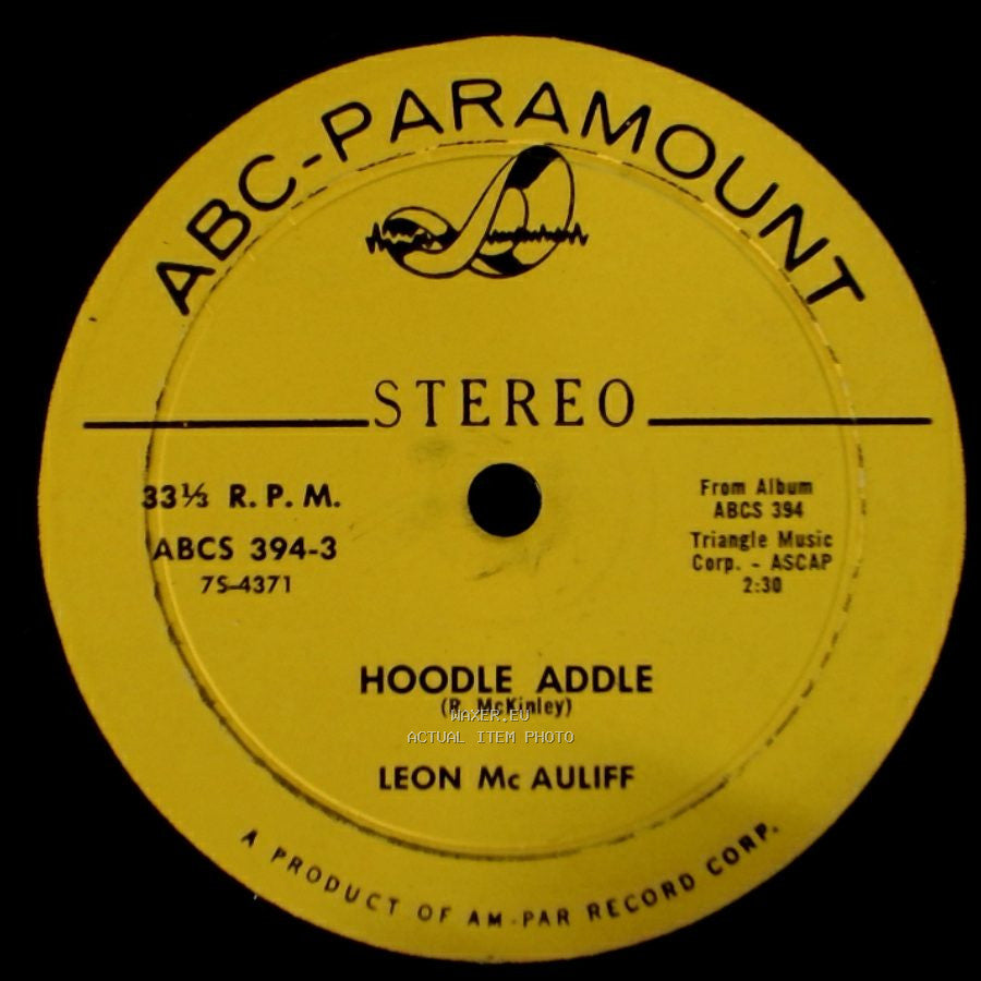 Leon Mcauliff - Hoodle Addle / Kansas City side A