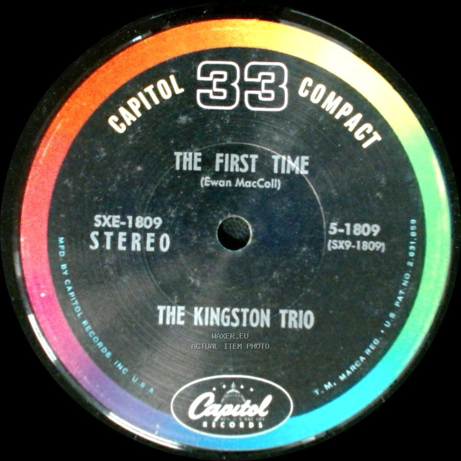 The Kingston Trio - My Lord What A Mornin' / Poor Ellen Smith side B