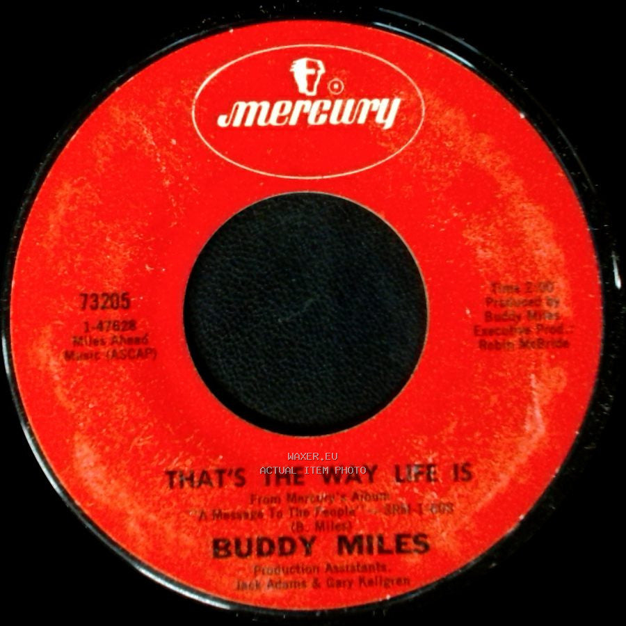 Buddy Miles - Wholesale Love / That's The Way Life Is side B