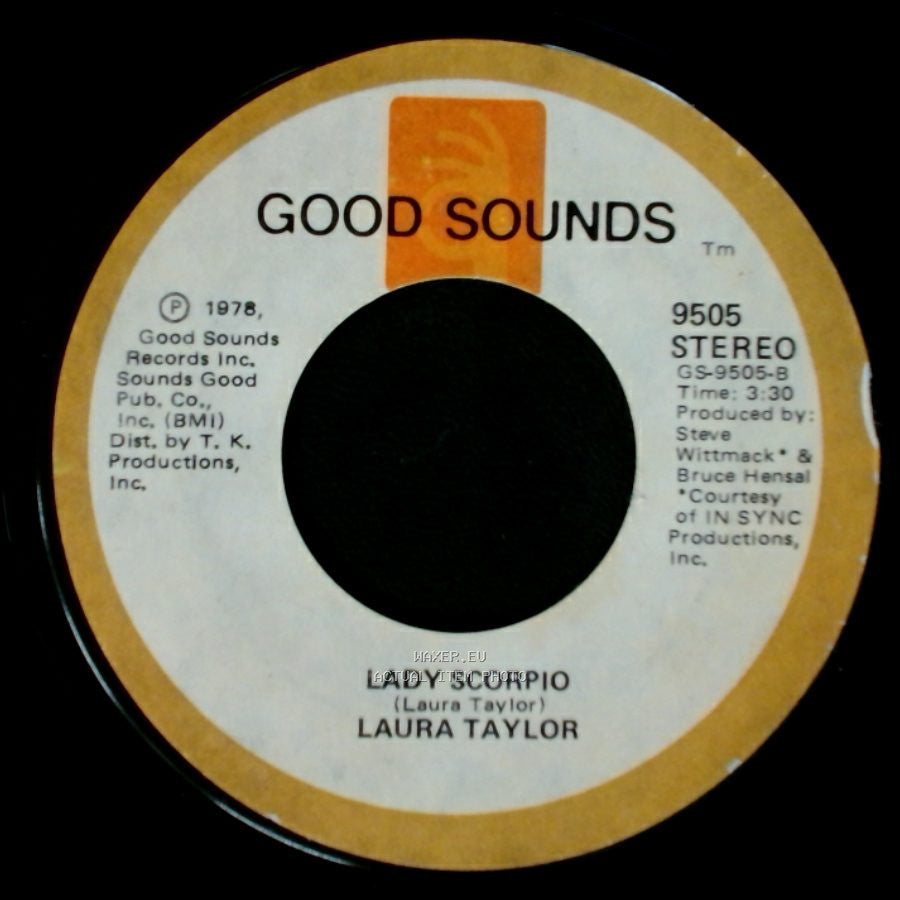 Laura Taylor - Dancin' In My Feet (Theme From Disco Magic) / Lady Scorpio side B