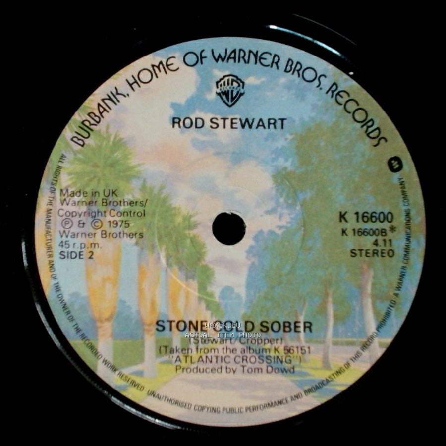 Rod Stewart - Sailing / Stone Cold Sober side B