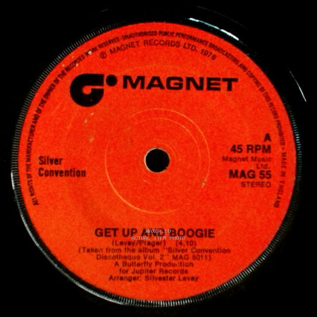Silver Convention - Get Up And Boogie / Son Of A Gun side A
