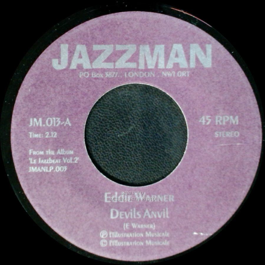 Eddie Warner - Devils Anvil / Poppy Fiddles side A