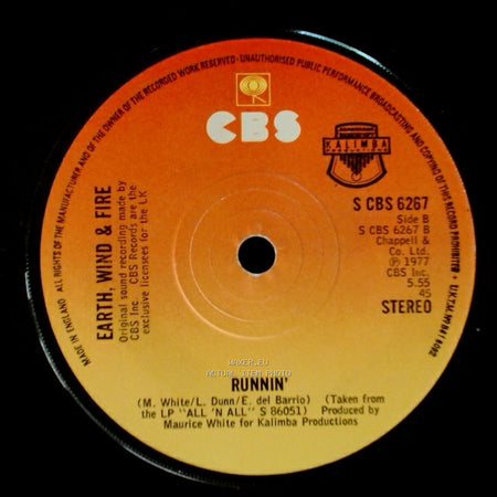 Earth, Wind & Fire - Jupiter / Runnin' side B