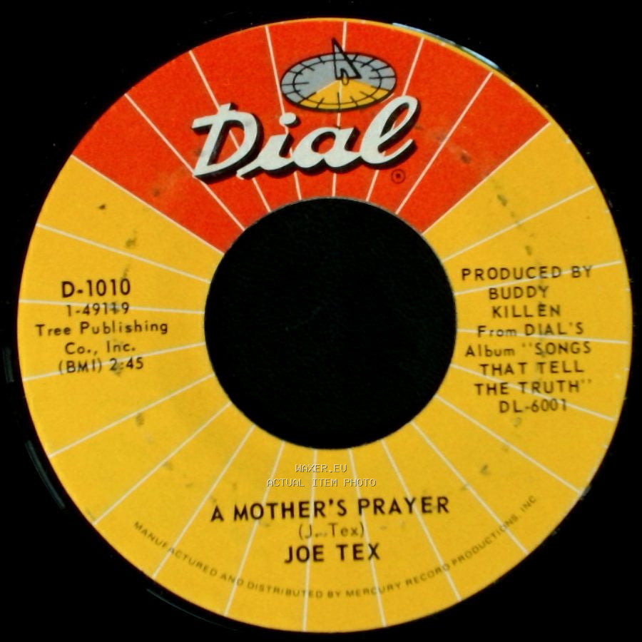 Joe Tex - A Mother's Prayer / I Gotcha side A