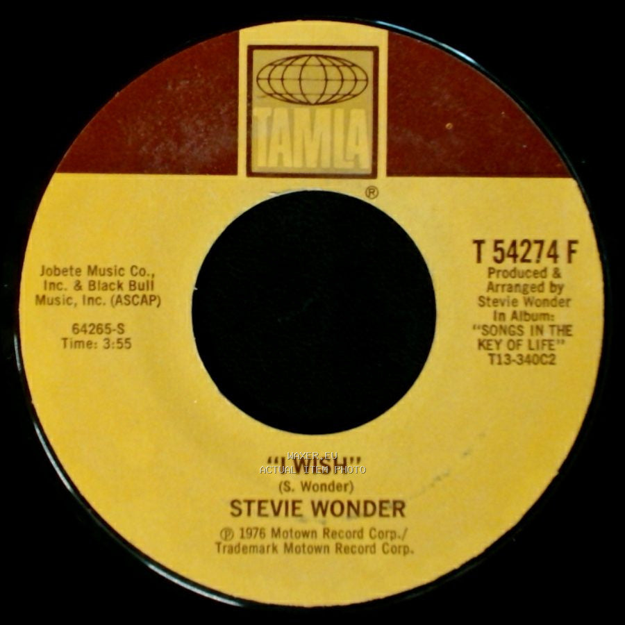 Stevie Wonder - You And I / I Wish side B