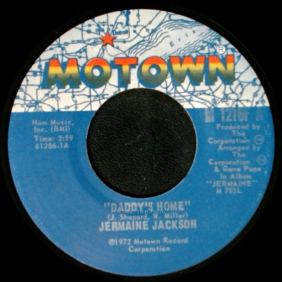 Jermaine Jackson - Daddy's Home / Take Me In Your Arms (Rock Me For A Little While) side A