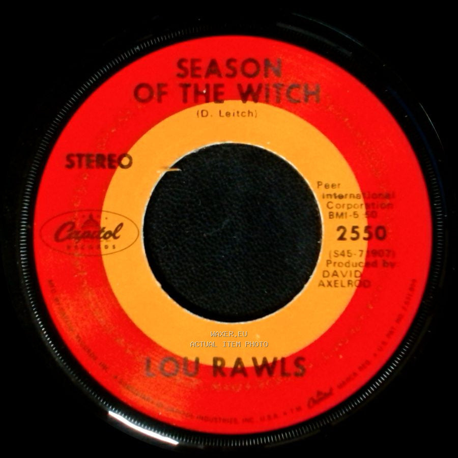 Lou Rawls - Your Good Thing (Is About To End) / Season Of The Witch side B