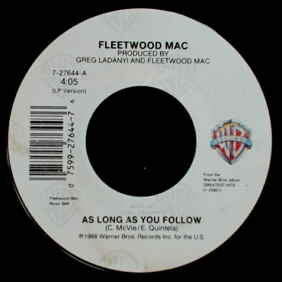 Fleetwood Mac - Oh Well (Live) / As Long As You Follow side B
