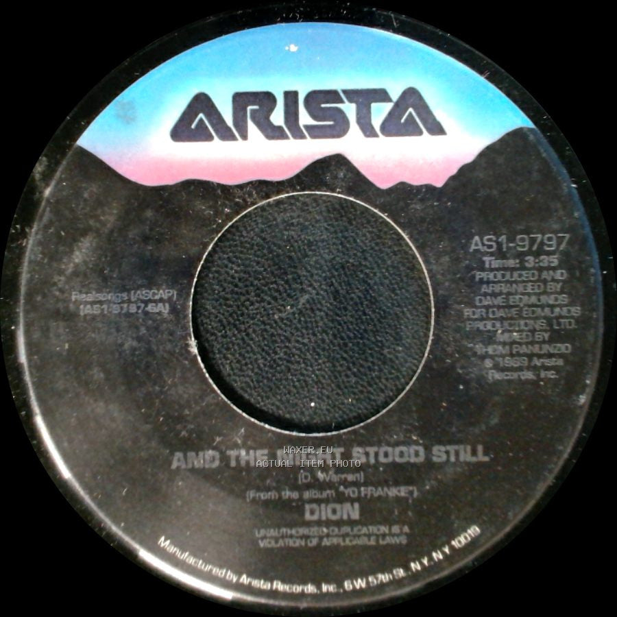 Dion - And The Night Stood Still / Tower Of Love side A