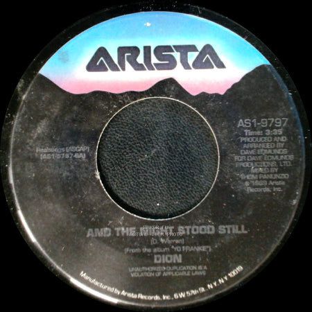 Dion - And The Night Stood Still / Tower Of Love side A