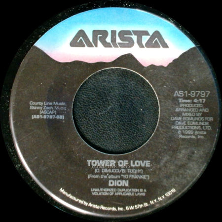 Dion - And The Night Stood Still / Tower Of Love side B