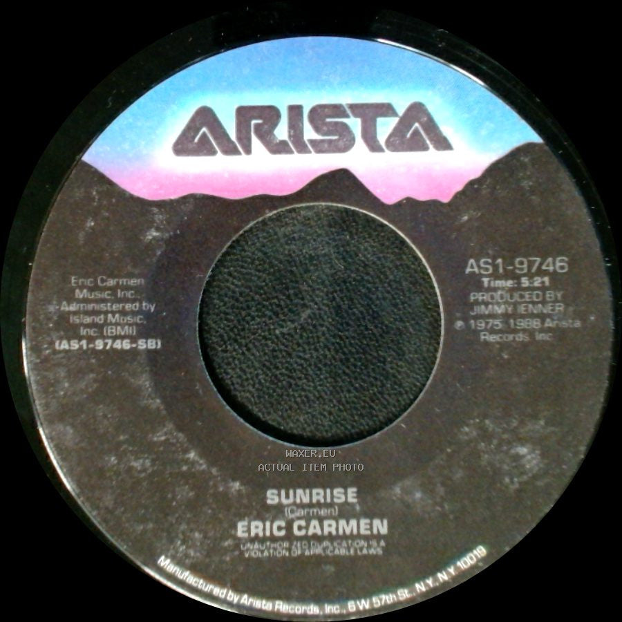 Eric Carmen - Reason To Try / Sunrise side B