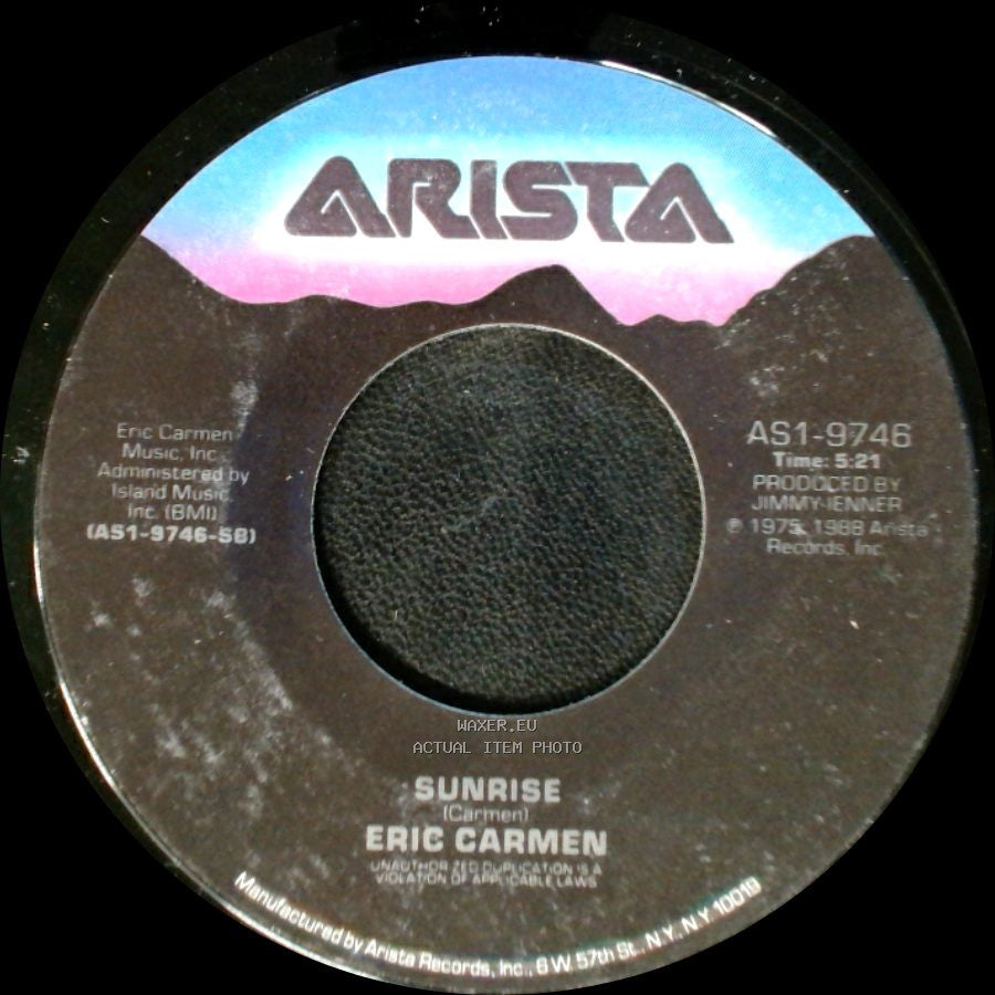 Eric Carmen - Reason To Try / Sunrise side B