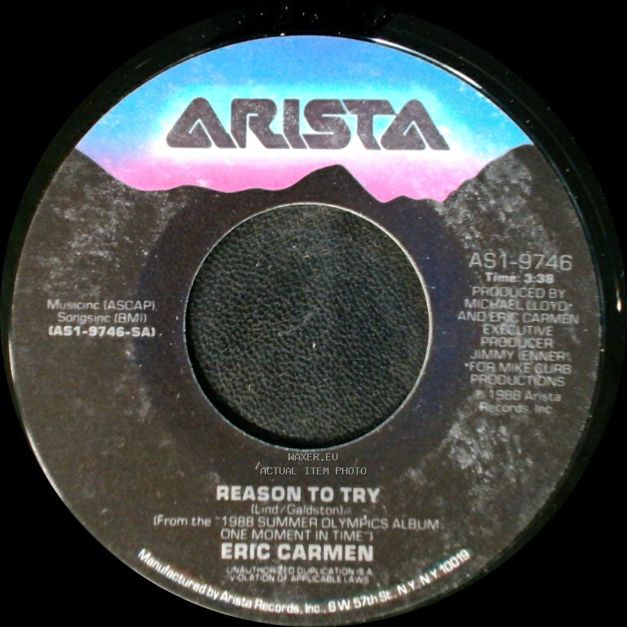 Eric Carmen - Reason To Try / Sunrise side A