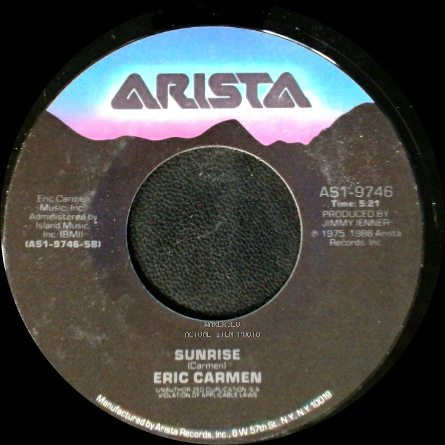 Eric Carmen - Reason To Try / Sunrise side B