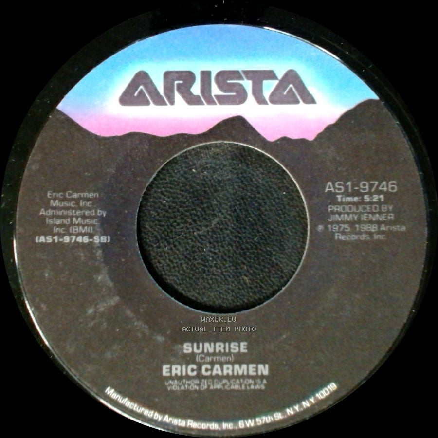 Eric Carmen - Reason To Try / Sunrise side B