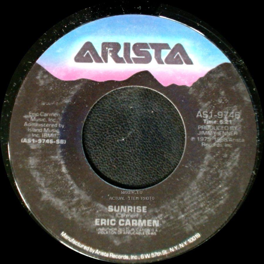 Eric Carmen - Reason To Try / Sunrise side B