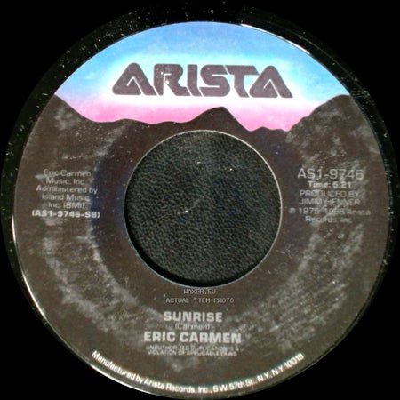 Eric Carmen - Reason To Try / Sunrise side B