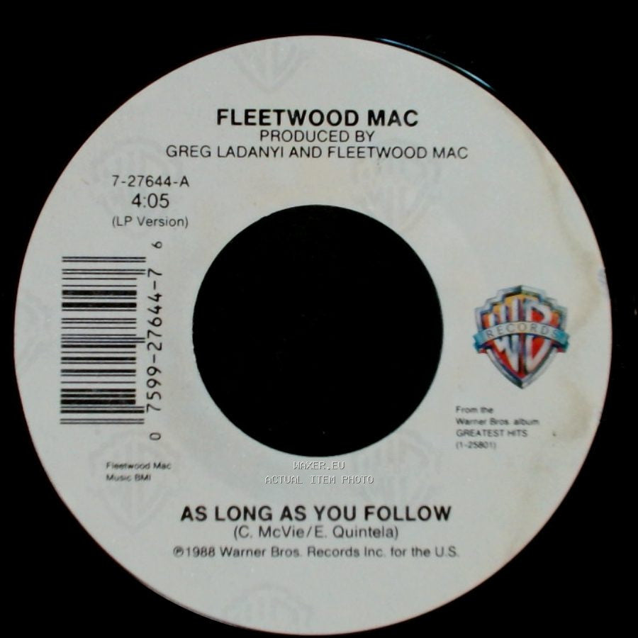 Fleetwood Mac - Oh Well (Live) / As Long As You Follow side A