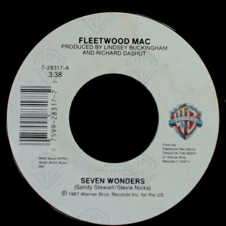 Fleetwood Mac - Book Of Miracles / Seven Wonders side B