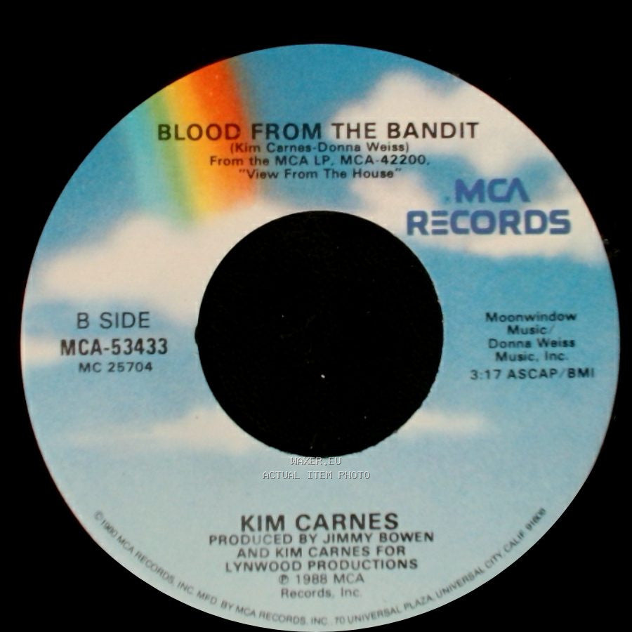 Kim Carnes - Crazy In Love / Blood From The Bandit side B