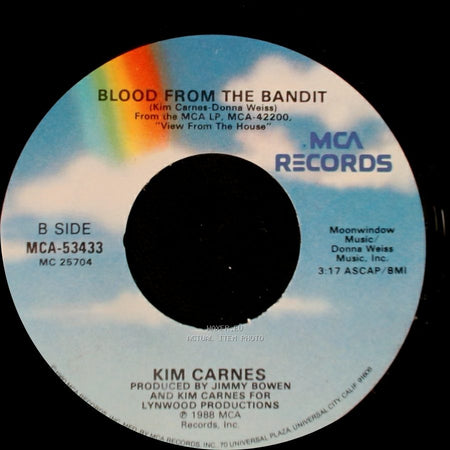 Kim Carnes - Crazy In Love / Blood From The Bandit side B
