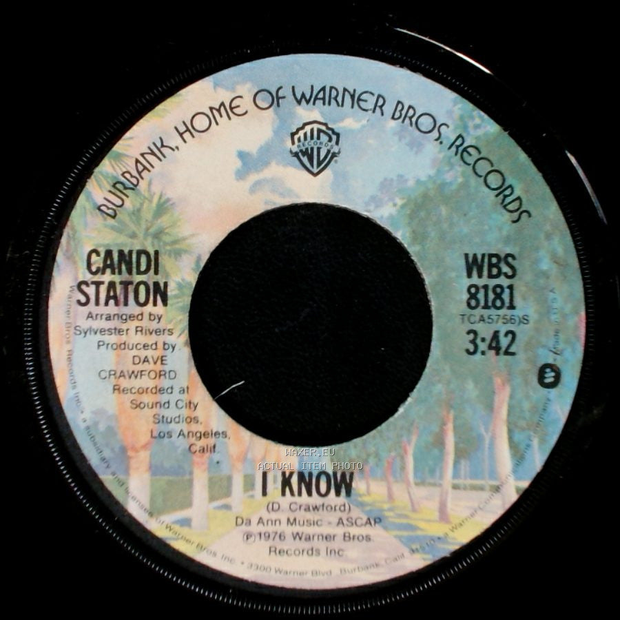 Candi Staton - I Know / Young Hearts Run Free side A