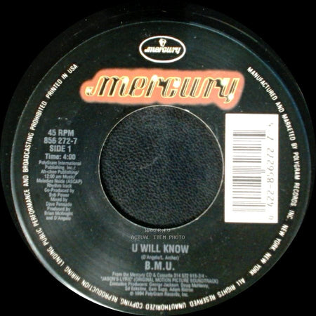 B.M.U. - U Will Know / U Will Know side A