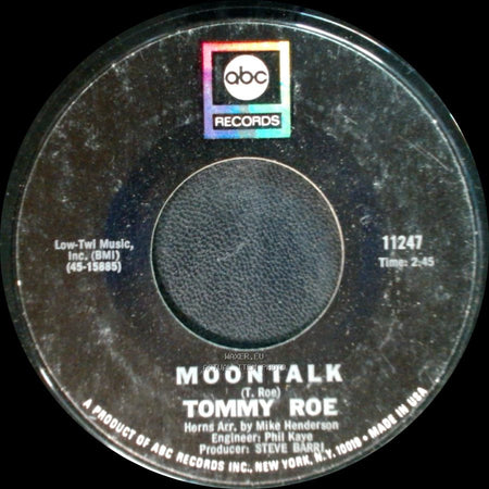 Tommy Roe - Moontalk / Jam Up & Jelly Tight side A