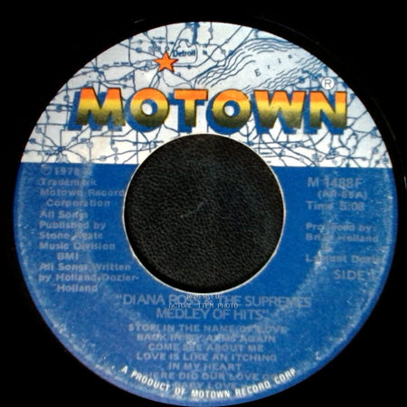 Diana Ross & The Supremes - Medley Of Hits / Where Did We Go Wrong side A
