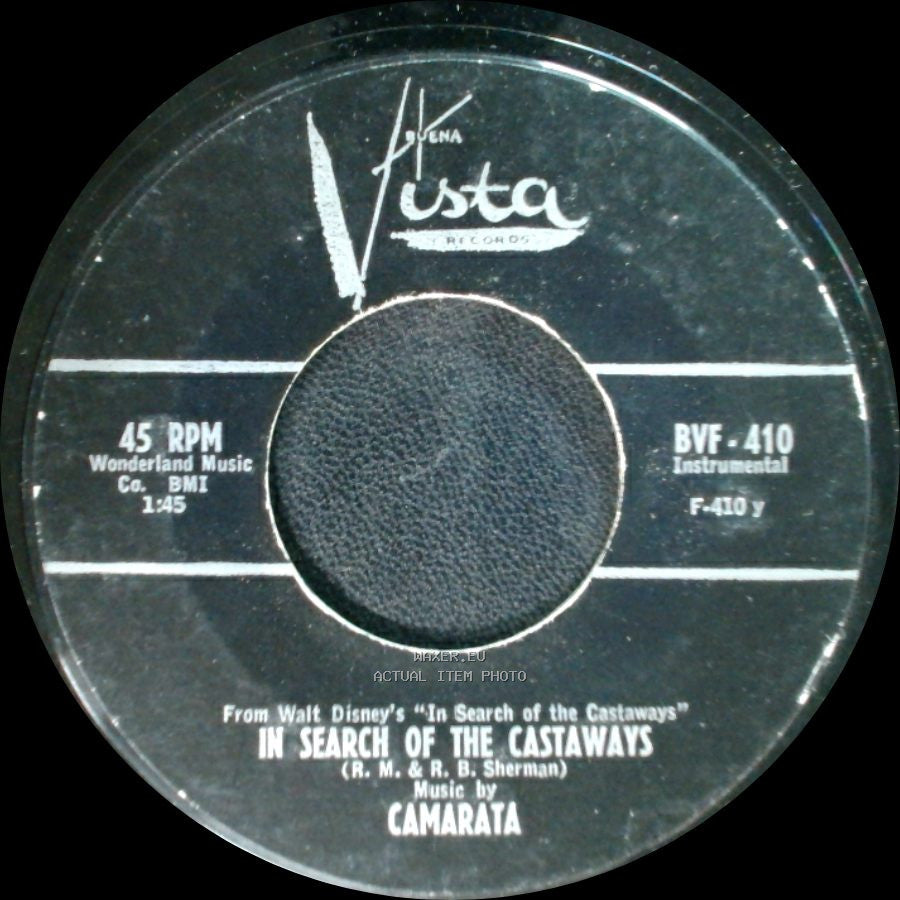 Camarata - Bubbles (I'm Forever Blowing Bubbles) / In Search Of The Castaways side B