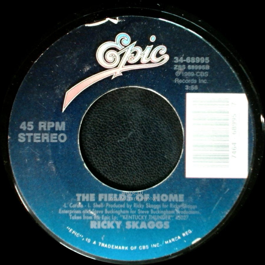 Ricky Skaggs - The Fields Of Home / Let It Be You side A