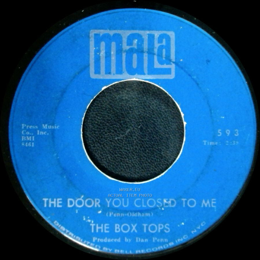The Box Tops - The Door You Closed To Me / Cry Like A Baby side A