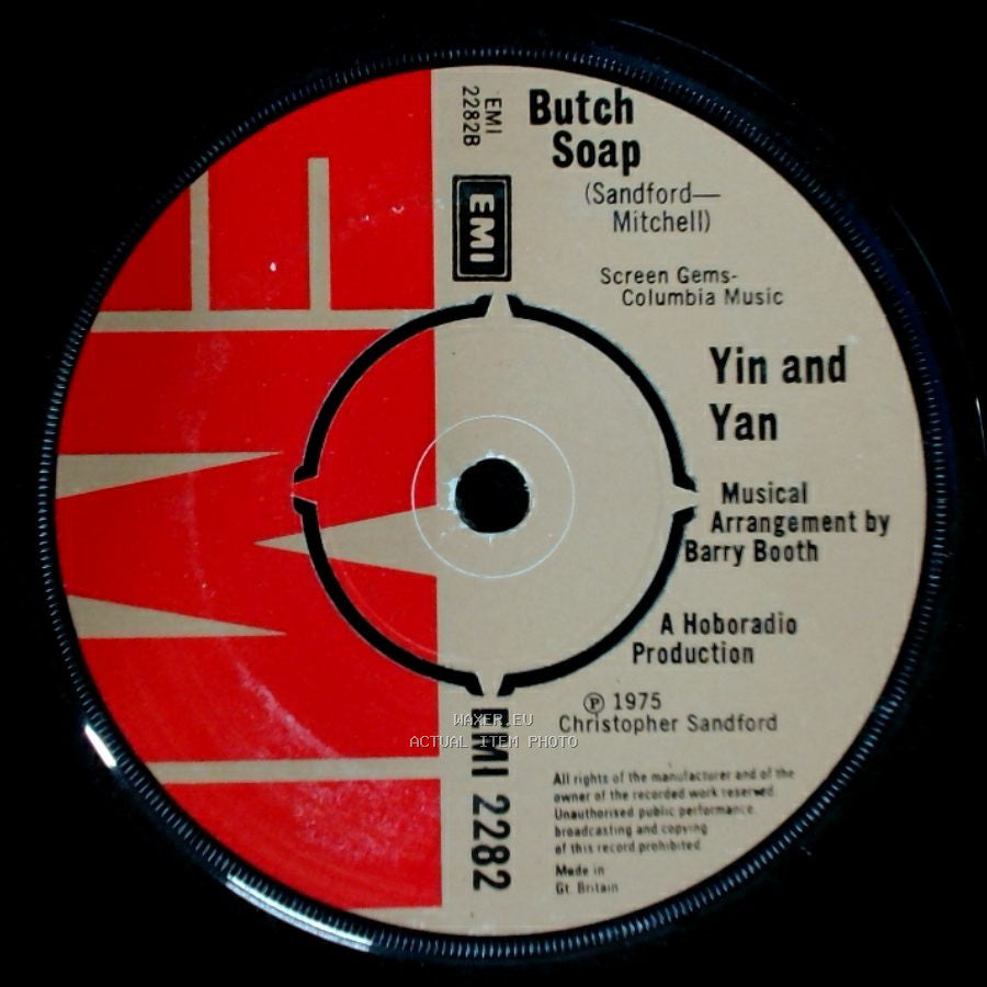 Butch Soap / Yin And Yan - Yin And Yan / If side A