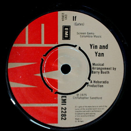 Butch Soap / Yin And Yan - Yin And Yan / If side B