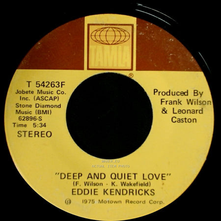 Eddie Kendricks - Deep And Quiet Love / Happy side A