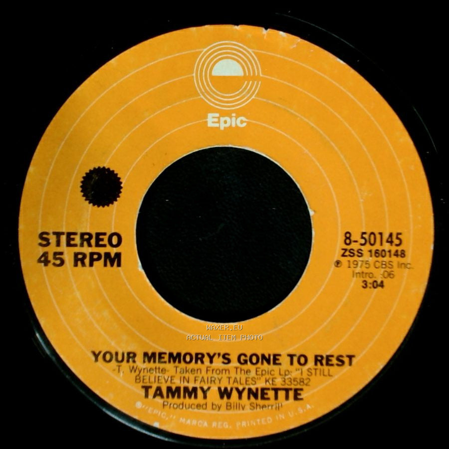 Tammy Wynette - Your Memory's Gone To Rest / I Still Believe In Fairy Tales side A