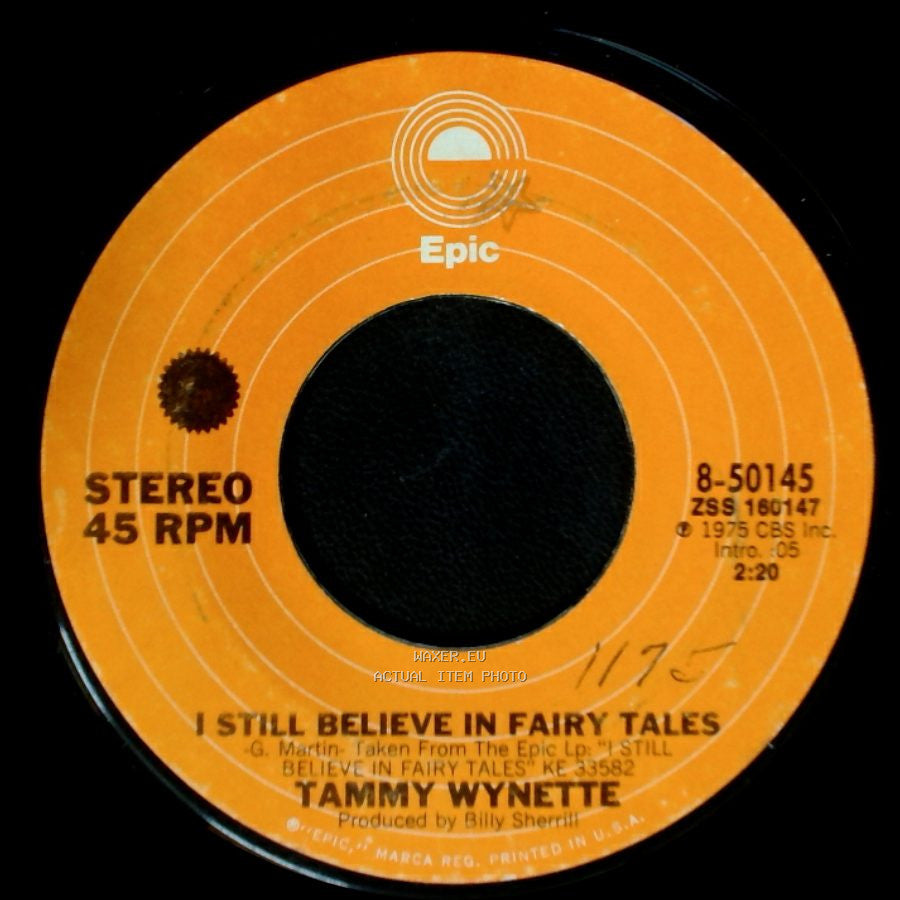 Tammy Wynette - Your Memory's Gone To Rest / I Still Believe In Fairy Tales side B