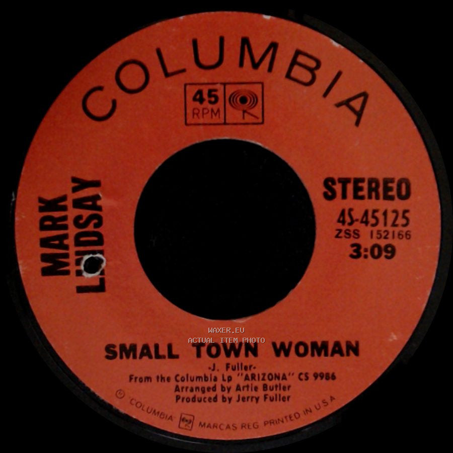 Mark Lindsay - Miss America / Small Town Woman side B