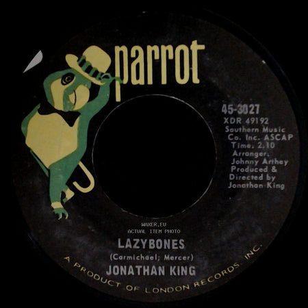 Jonathan King - I Just Want To Say 'thank You' / Lazybones side B