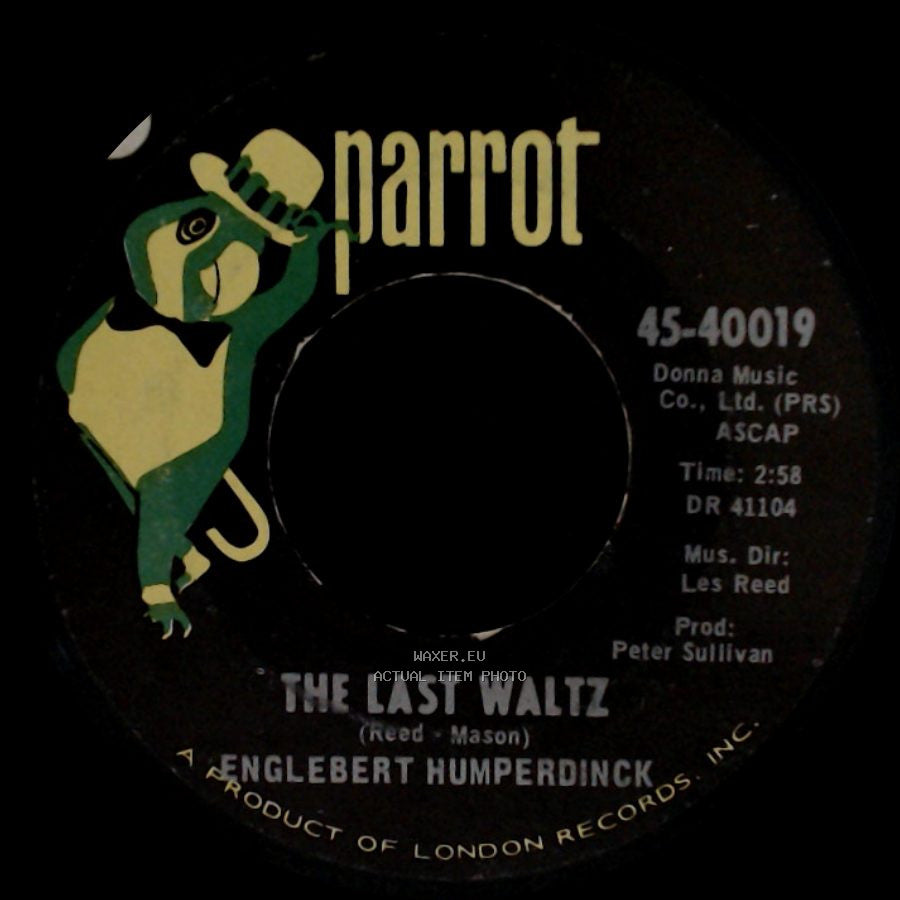 Englebert Humperdinck - The Last Waltz / That Promise side A