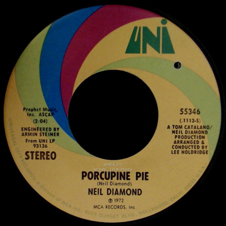 Neil Diamond - Porcupine Pie / Play Me side A