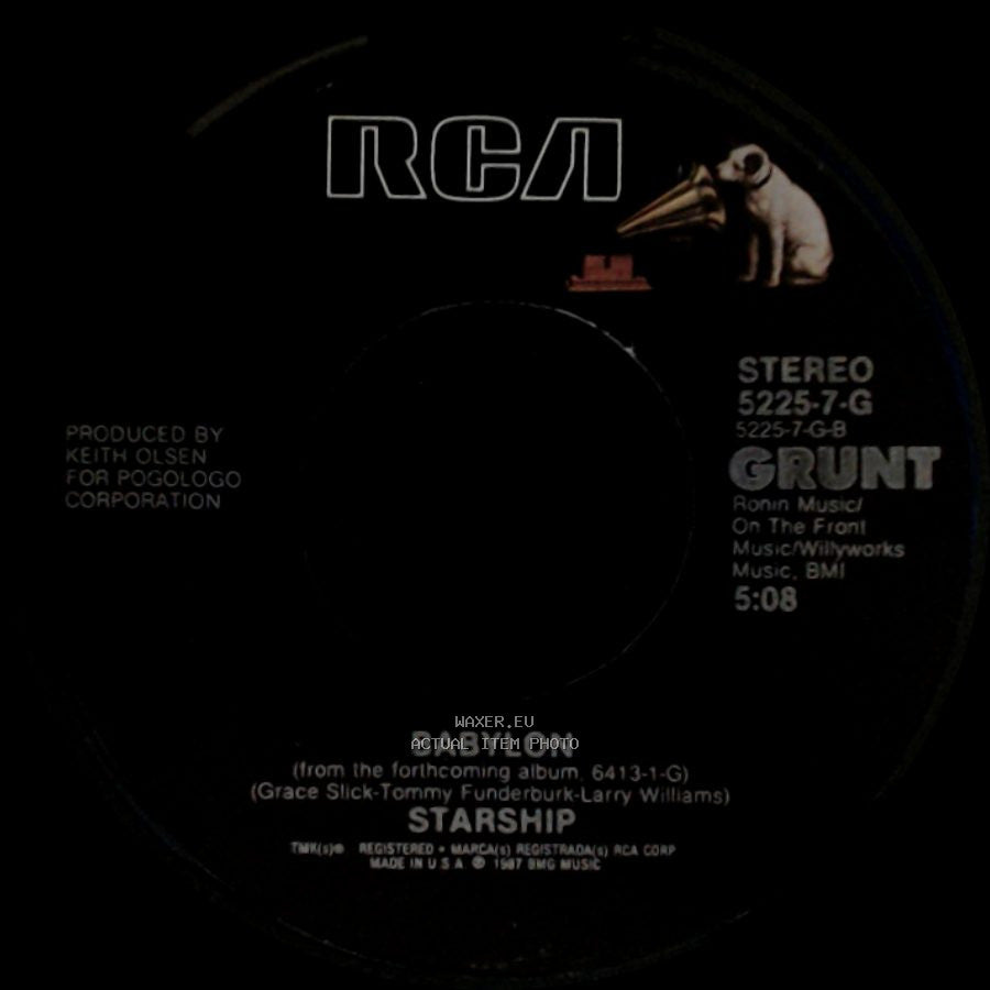 Starship - It's Not Over ('til It's Over) / Babylon side B