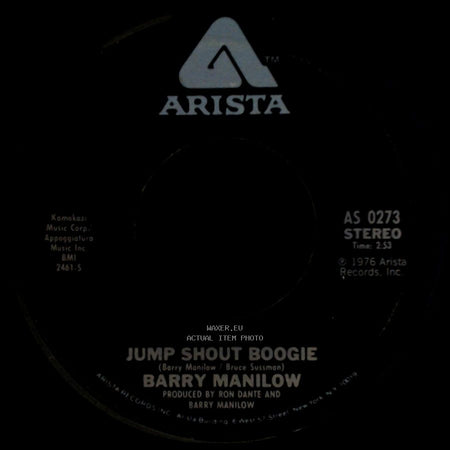 Barry Manilow - Daybreak / Jump Shout Boogie side B