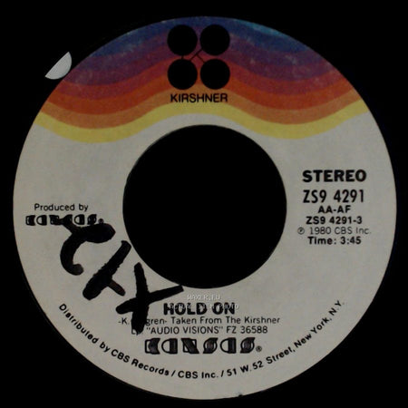 Unknown Artist - Don't Open Your Eyes / Hold On side B