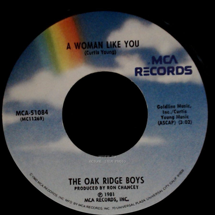 The Oak Ridge Boys - Elvira / A Woman Like You side B