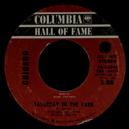 Chicago - Dialogue (Part I & Ii) / Saturday In The Park side B